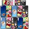 Чехол для iPhone 16 15 Xiaomi Redmi Note 14 13 12 11 Pro Max X 8 16e Samsung Galaxy S25 S24 S23 Moto OPPO Huawei Crayon Shin Chan Shinchan Чехол для телефона