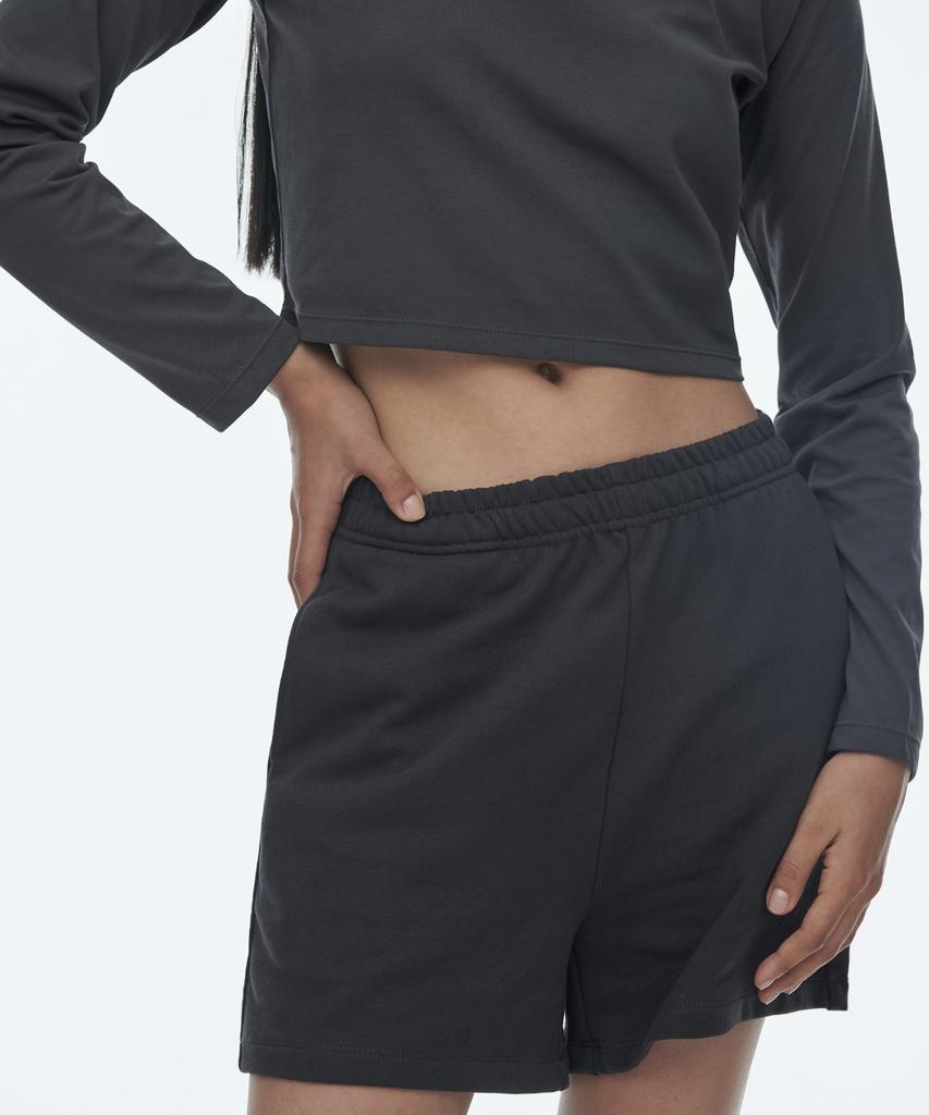 MUSINSA STANDARD WOMAN Women'S Sweat Shorts [Dark Gray]