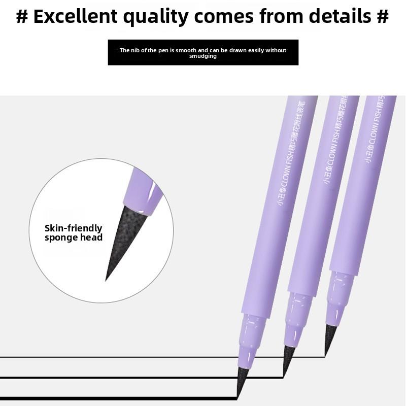 Жидкая подводка для глаз Carved Eyeliner Liquid Pen долговечна, водостойка, не выцветает и не размазывается, подходит как для толстой, так и для тонкой подводки.