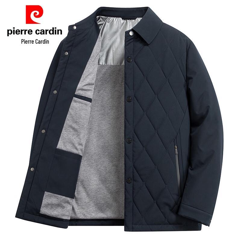 Мужская хлопковая зимняя куртка Pierre Cardin с лацканами