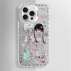 Чехол для телефона Ins Korea Cute Sweet Angel для iPhone 16 15 14 13 Pro Max 11 12 Mini XR XS 7 8 Plus, модный противоударный чехол