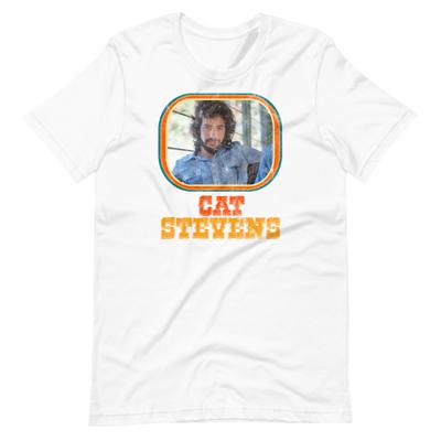 CAT STEVENS Vintage 70s Style Portrait Tee Short-Sleeve Unisex T-Shirt