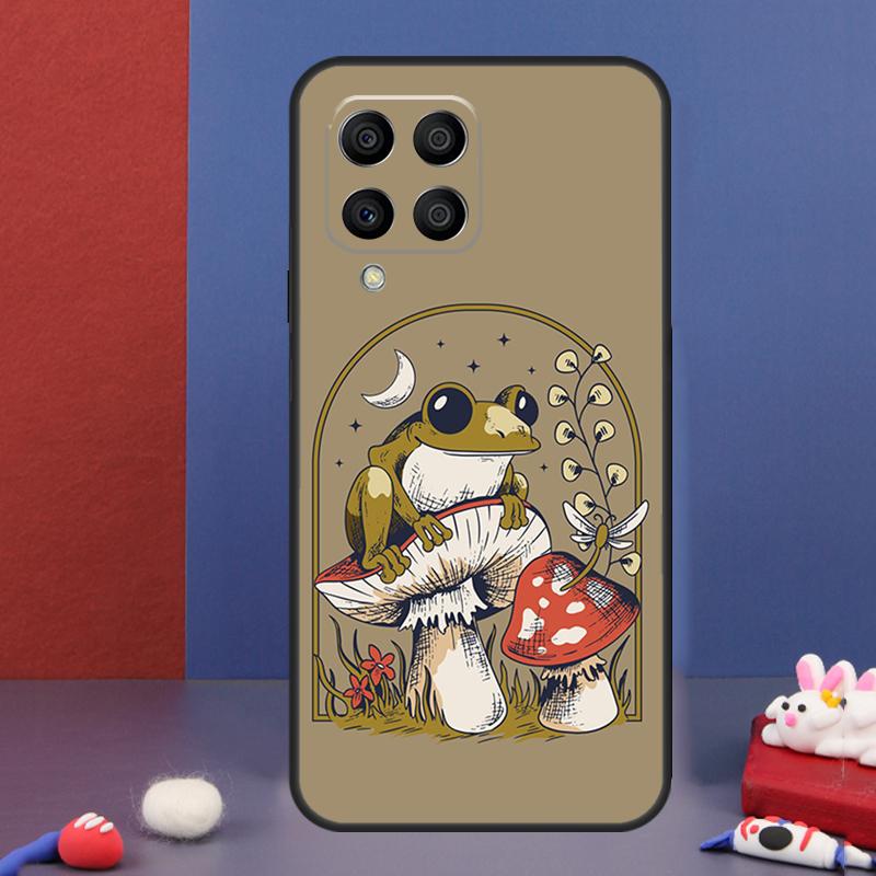 Коттеджкор Лягушка Эстетика Чехол Для Samsung Galaxy M16 M06 M36 M56 M15 M11 M31 M21 M53 M13 M32 M52 M35 M55 M14 M34 M54