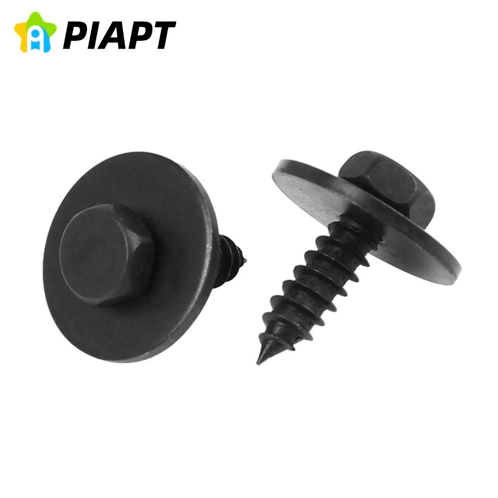 30PCS M4.8 Hex Head Sems Screws for BMW Wheel Arch Trim Underfloor Coating Rear Trim Cover Underhood Shield 07147129160