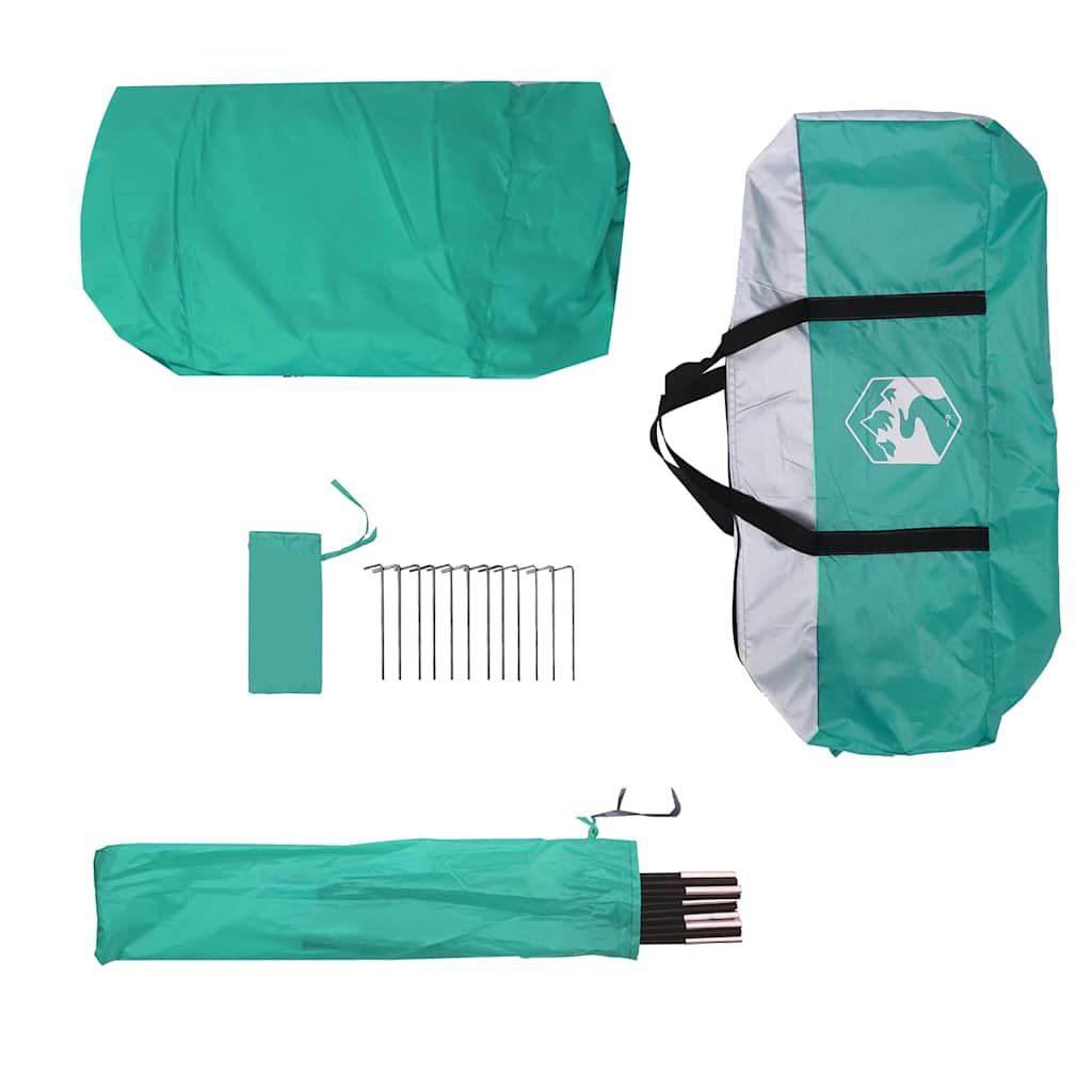 Mosquito Net Tent with Roof Sea Green 380 x 380 x 225 cm