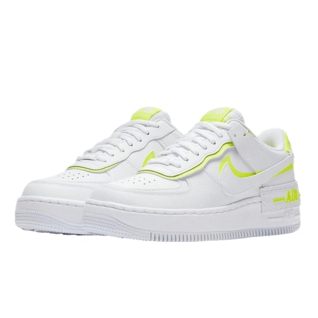 Nike Air Force 1 Shadow White Lemon Venom