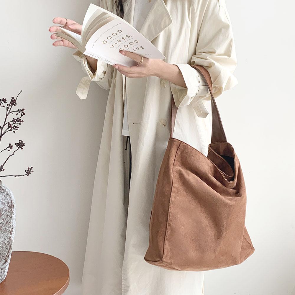MATTIERE MT_22960 Womens Suede Big Shoulder Bag