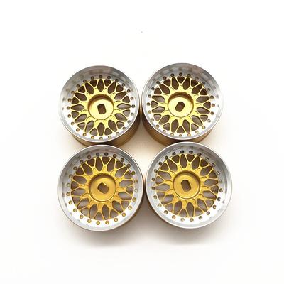 4 шт. 22 мм металлические колесные диски для Kyosho 1/28 MINI Q HGD1 MINI D MINI Z дрифт-машины с дистанционным управлением