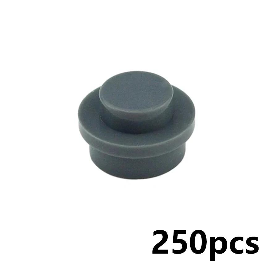 250 шт. Детали для сборки MOC 4073 6141 15570 Пластина Круглая 1x1 Точка DIY Строительные Блоки 1*1 Фигурки Кирпичи-Лампочки Игрушка для Детей