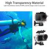 OKFUN Водонепроницаемый корпус для DJI Action 5 Защита для дайвинга Подводный чехол для дайвинга Защитная оболочка с кронштейном osmo action 5 3 Аксессуары