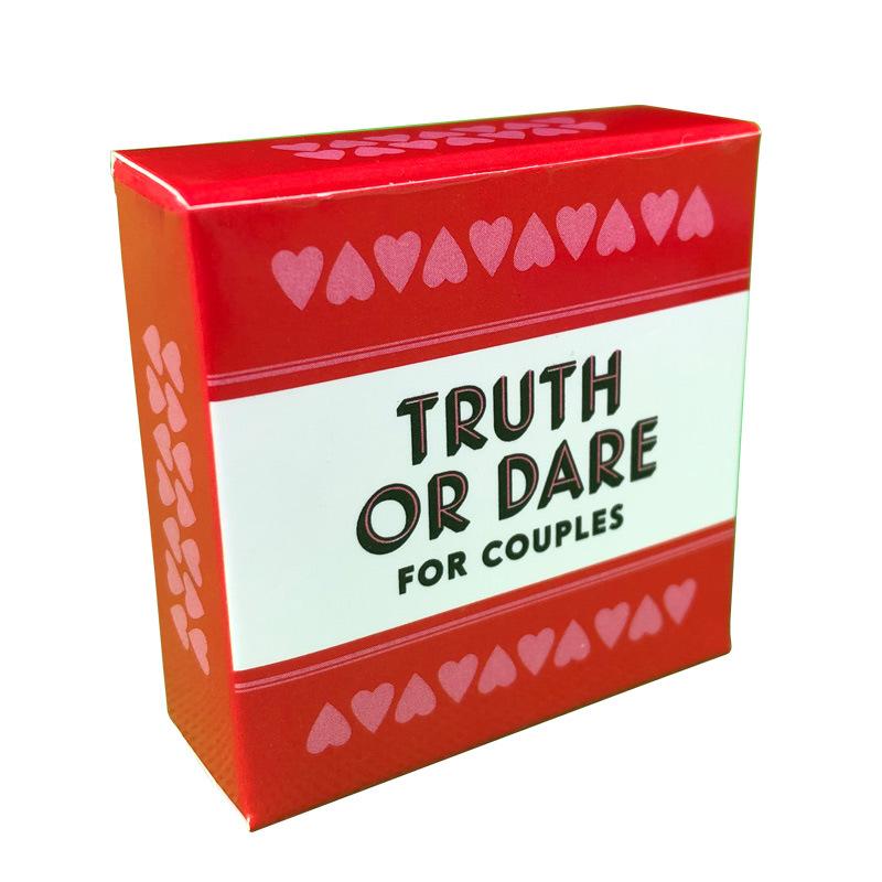 1Set Mini Small Size Truth or Dare for Couples Cards Games Couples Lovers Board Game Supply Casual Games Adult Sex Tarot