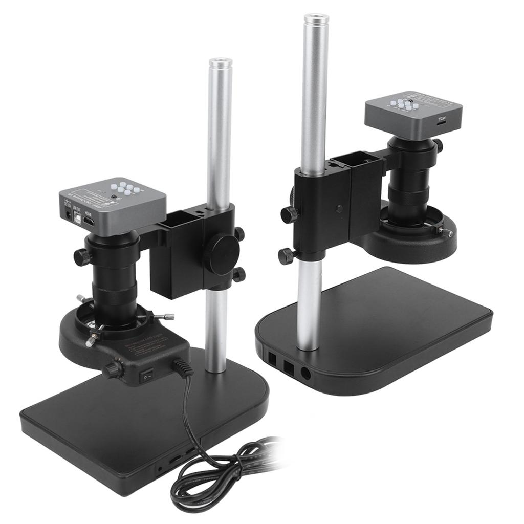 Камера для микроскопа 48 МП 2K Промышленная HD USB 130X C-объектив 56 светодиодов для пайки печатных плат