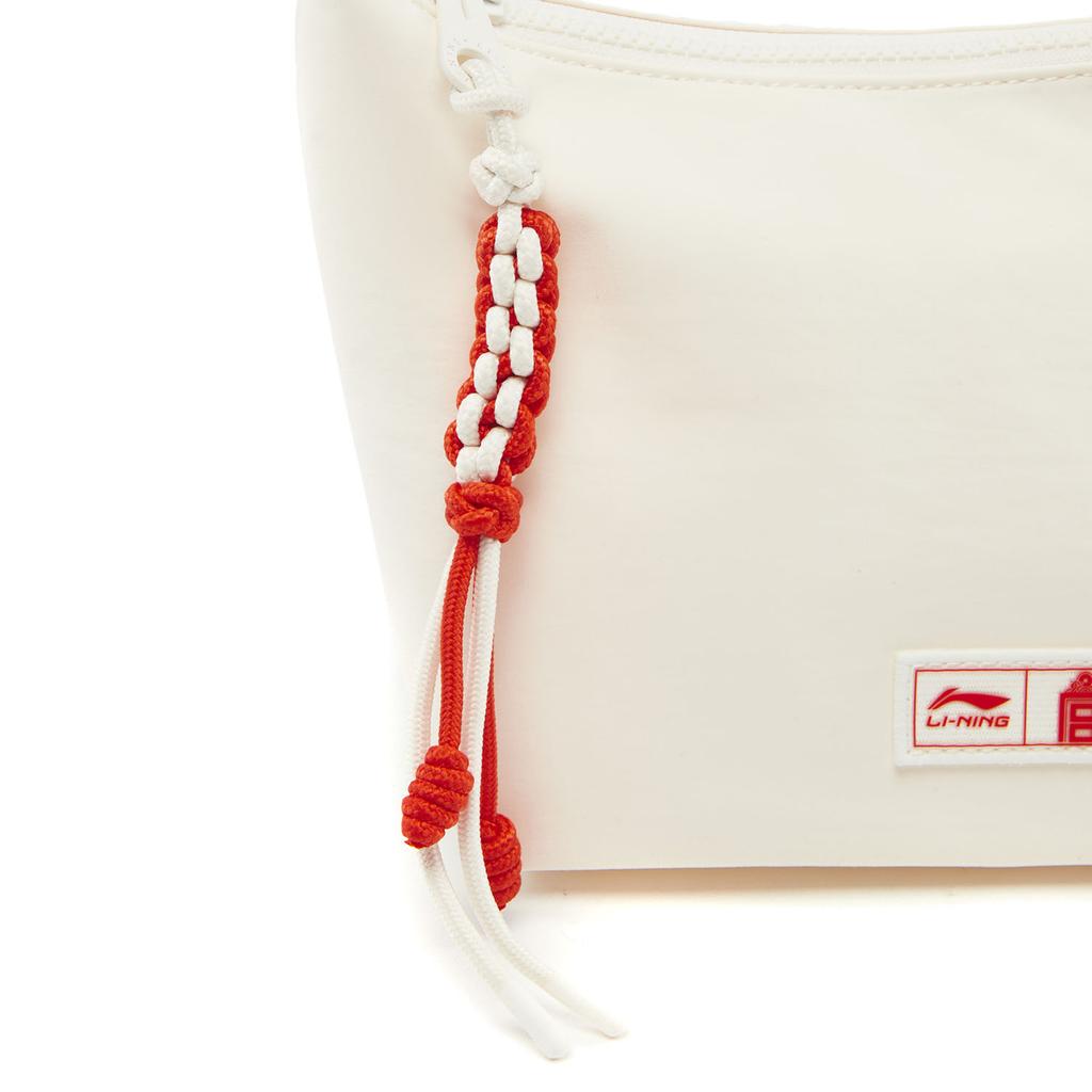 New LiNing ×The Palace Museum, Collaboration Polyamide Shoulder Bag, Crossbody Bag Regular Unisex Ivory ABDV253-2