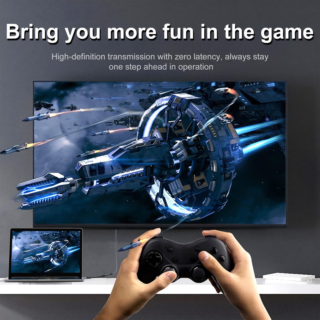 Удлинительный кабель HDMI 2.1 8K Кабель HDMI 2.1 Удлинитель Папа-Мама 8K@60Гц 4K@120Гц Для HDTV RTX PS5 Xbox HDR Видео ПК Ноутбук