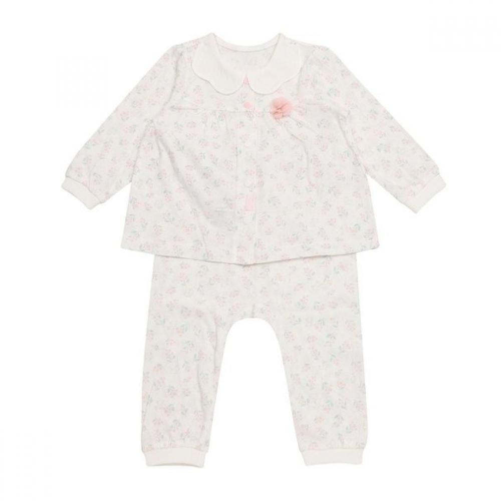 Absorba Bamboo Wear Flower Rabbit  A1a10309  White Ivory