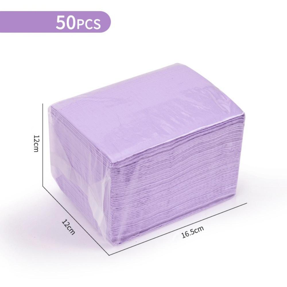 Multifunctional Paper Nail Art Mat Double Layer Foldable Disposable Table Mat Manicure Tool Studio