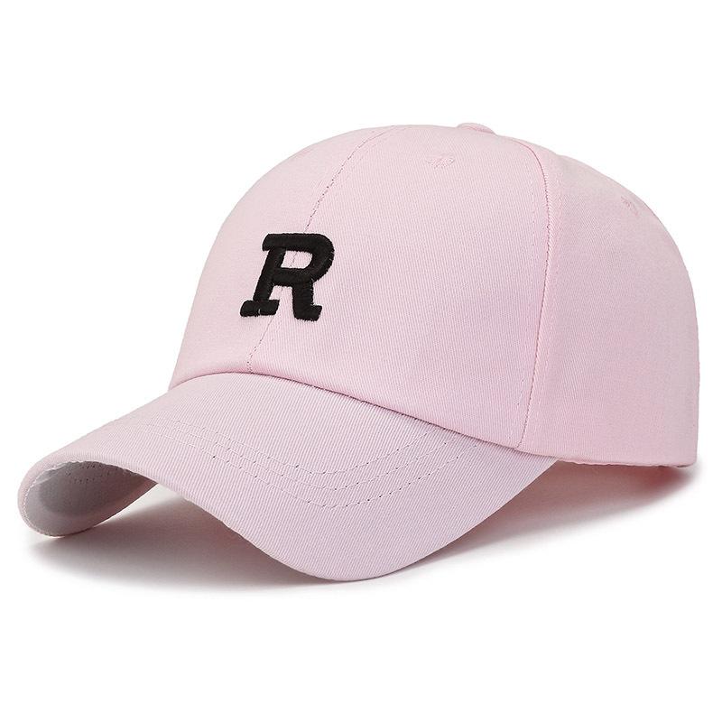 Бейсболка с вышивкой буквы C, Регулируемая хлопковая кепка-тракер для мужчин и женщин