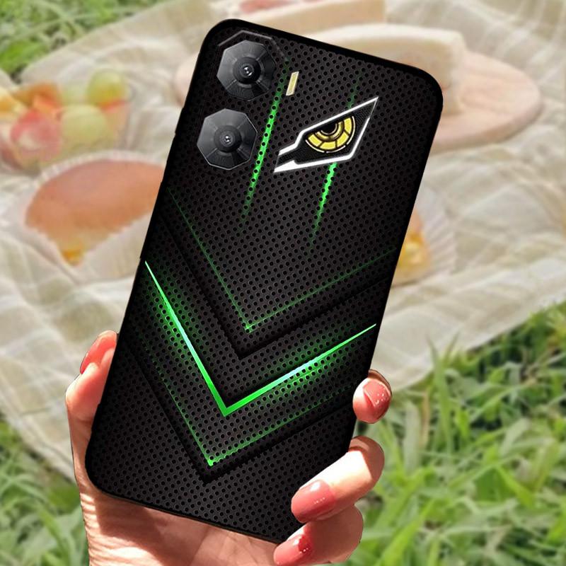 Чехол для ZTE Nubia Neo3 Neo 3 5G Z2464N TPU Мягкий Силиконовый Черный Матовый Чехол для Телефона Для Nubia Neo3 Задняя Крышка Защитная Оболочка