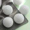 4pcs Reusable Laundry Dryer Balls - Eco Friendly Fabric Softener Alternatives Soften and Fluff Laundry Wrinkle Release