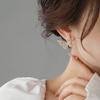 Изысканные серьги-гвоздики с бабочкой из цветного циркония с бриллиантами, модные серьги знаменитостей, легкие роскошные серьги для женщин