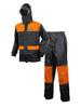 LIFEGUARD Magnum Rain Suit, Orange/Black, Size M, LR-01
