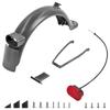 Rear Wheel Fender Set for Xiaomi M365 1S /PRO 2/ Mi3 Electric Scooter Back Mudguard Taillight Rear Fender Bracket Support Parts
