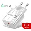Быстрое зарядное устройство USB + кабель Micro USB для P Smart Y5 Y6 Y7 Prime Y9 Honor 8A 8S 9A 9S Quick Charge3.0 EU Wall Plug