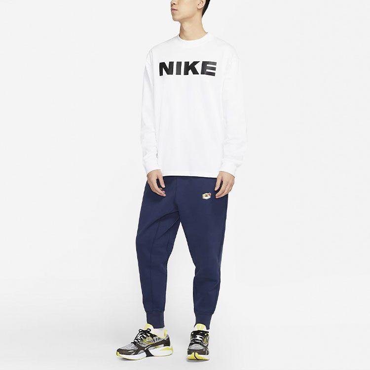 Nike Мужские вязаные спортивные штаны Темно-синие CU4262-410