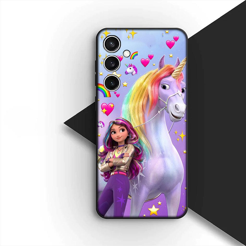 Мультяшный конь-единорог для Samsung Galaxy Note 20 Ultra 10 8 9 S10 Plus Lite S8 A70 A24 A25 S10E A21S A37 A57 A51 A7 Чехол для телефона