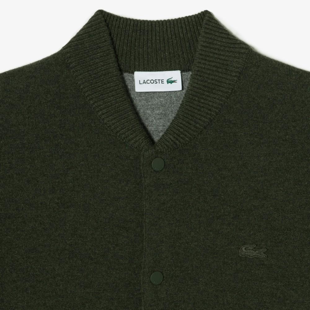 [lacoste] Men's Double-Face Stadium Cardigan AH331E-55NL7A