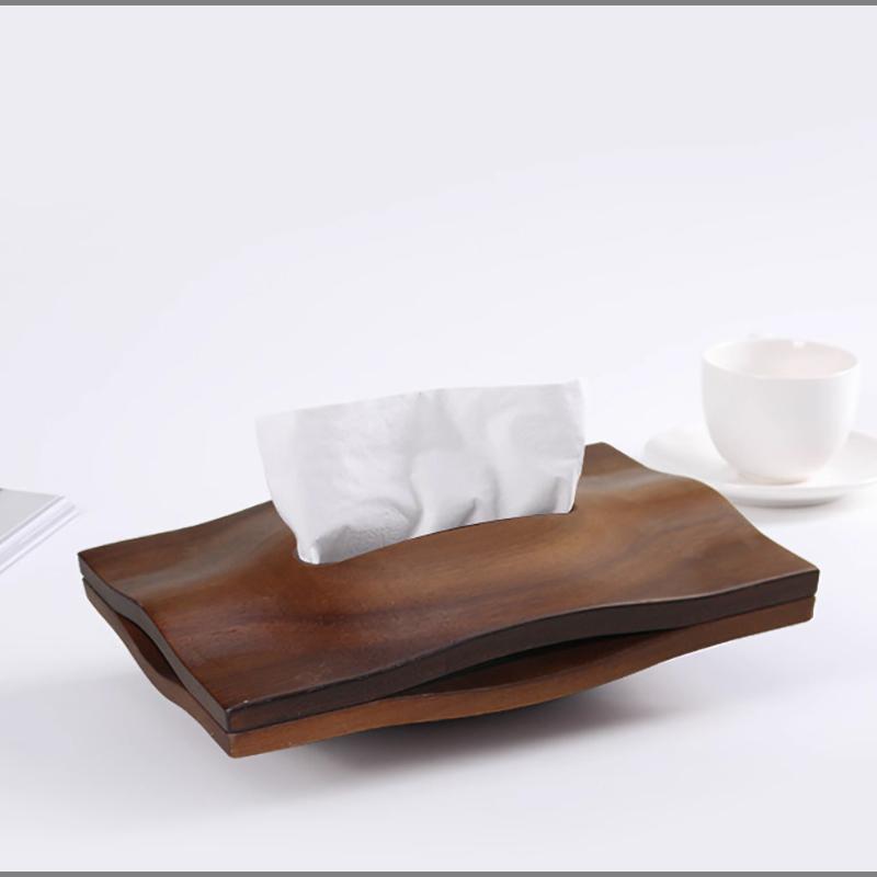 Деревянный Настольный Держатель для Салфеток Hill Домашний Ореховый Магнитный Держатель для Салфеток Столовая Хранение Цилиндр Домашний Декор Роскошный Подарок Новый