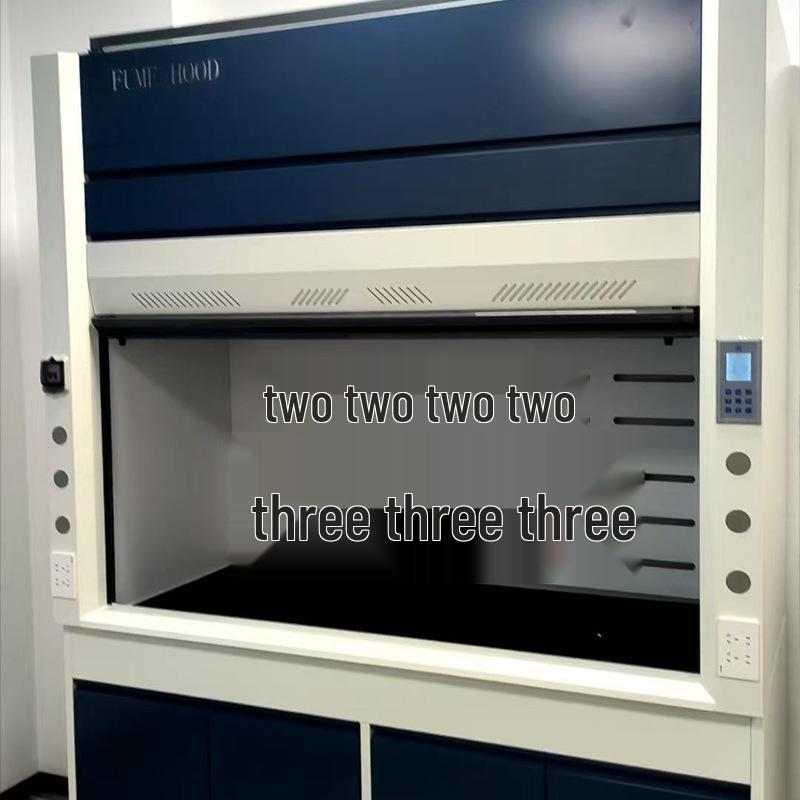 Steel Floor-Standing Fume Hood with Ventilation System & Acid-Alkali Resistant Design