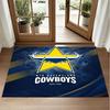 North Queensland Cowboys Design Crystal Velvet Rug Soft Decorative Mat for Bedroom Entrance