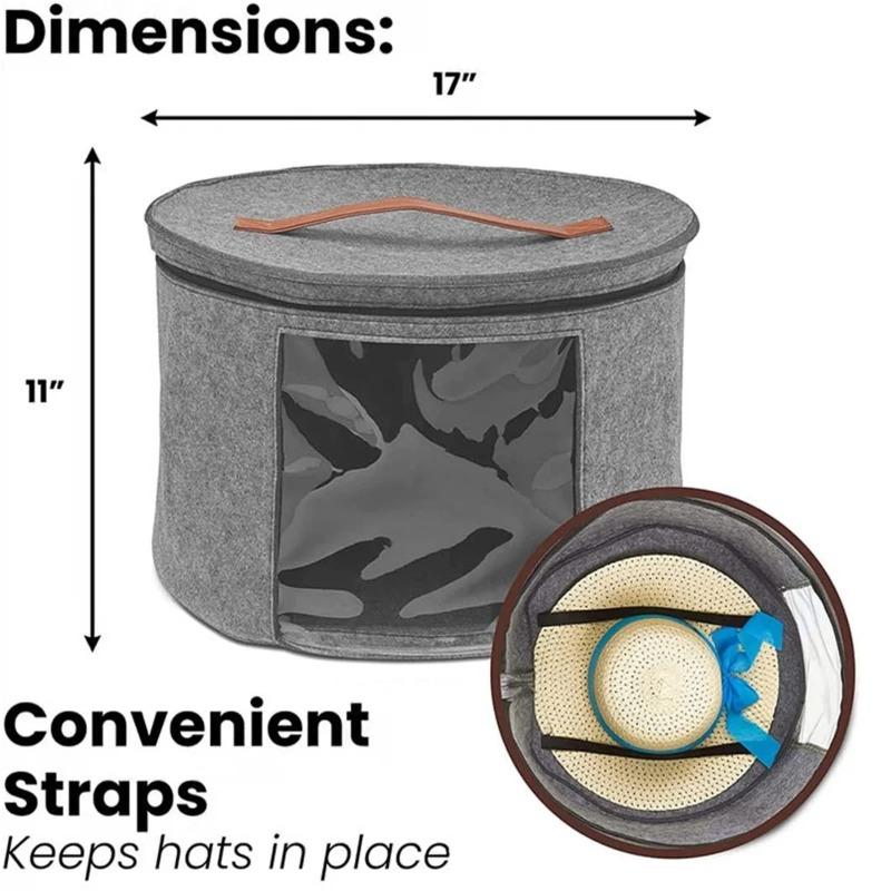 Сумка-держатель Фетровый ящик для хранения Пылезащитный чехол Хозяйственные товары Головные уборы для хранения мелочей Ведро Органайзеры для одежды Дорожные сумки большой вместимости