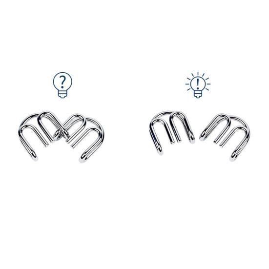Кольцо-головоломка IQ Mind Логические Детские развивающие игрушки для снятия стресса