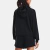 Under Armour Sweatshirts Women's Black Hooded Moderate Regular Unisex 1361059-001