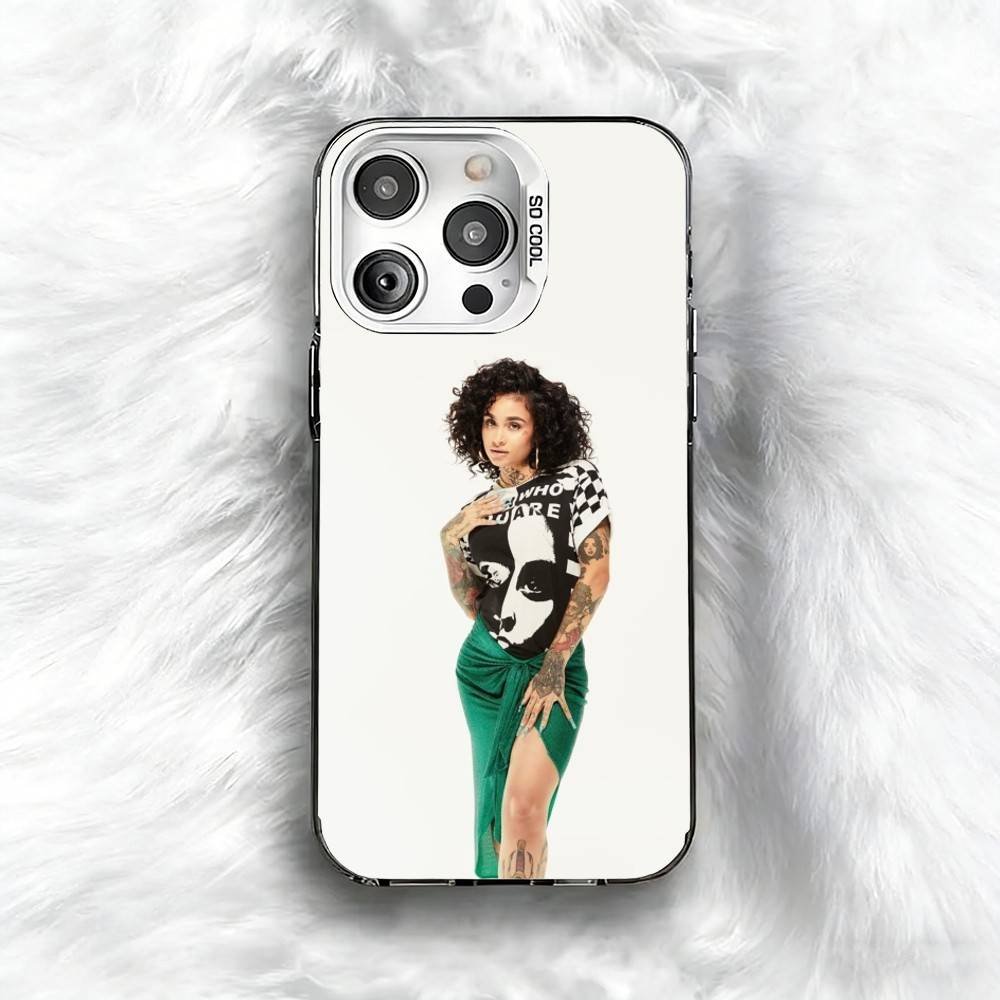 Singer K-Kehlani P-Parrish Print Phone Case For iPhone 16 17 15 14 12 13 Pro Max Black Color Shockproof Cover