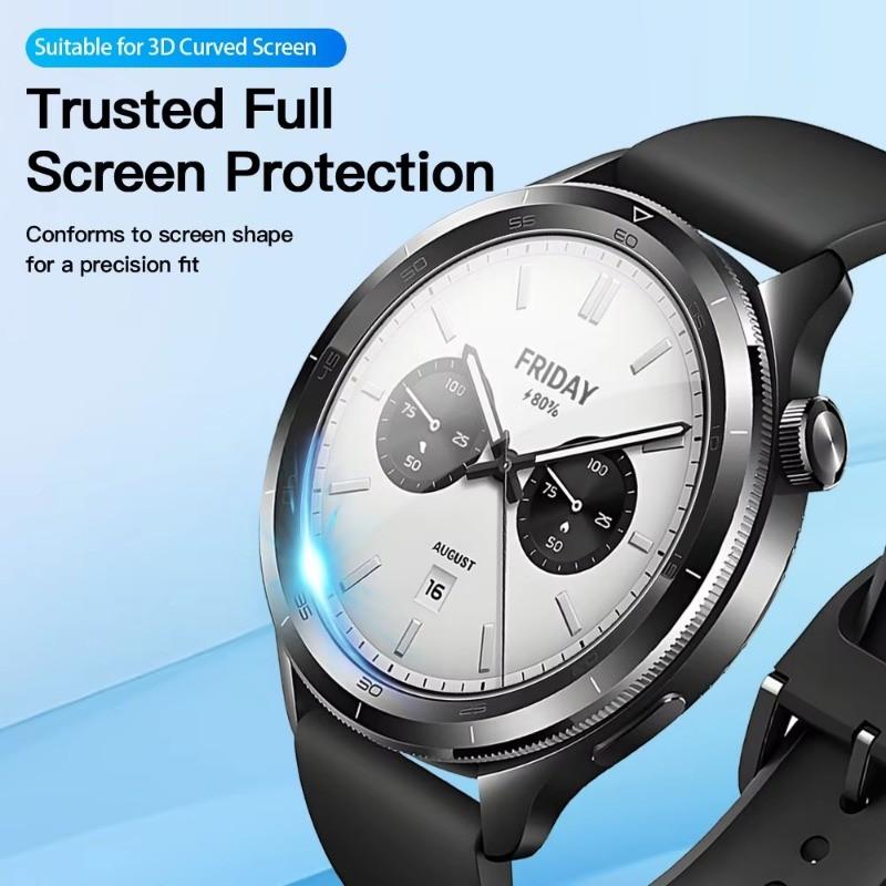 Защитная пленка для экрана Xiaomi Mi Watch S4 S4 Sport ESlM 3D изогнутая защитная пленка Ultra-HD с полным покрытием