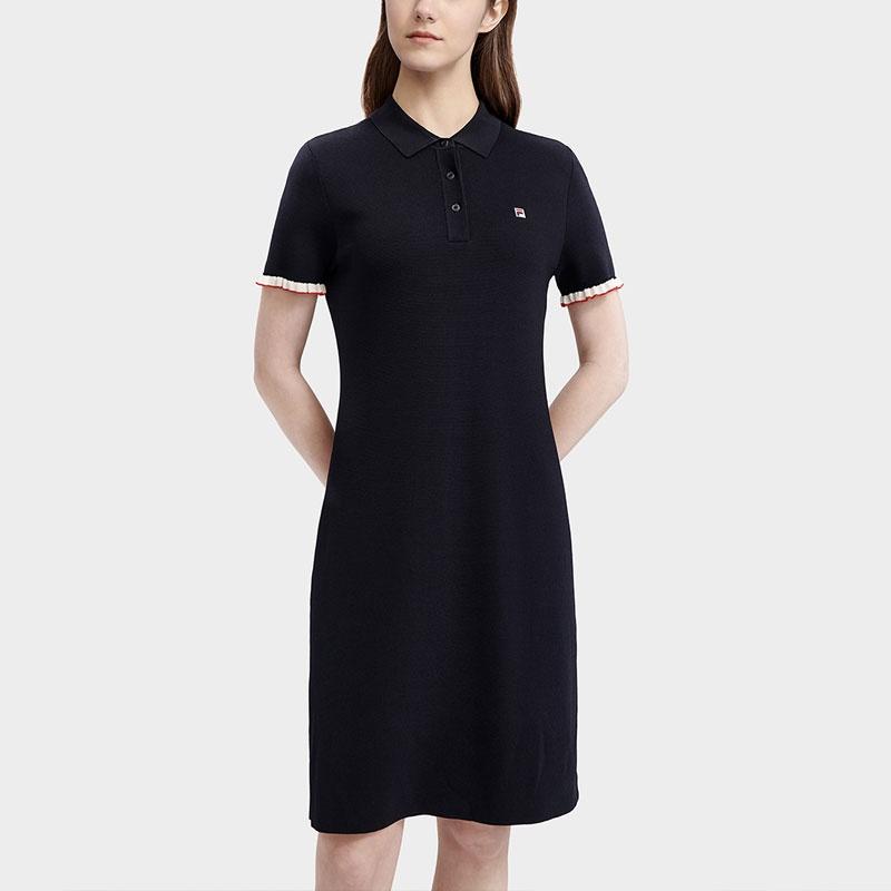 FILA Short Sleeved Dress Women's Legend Blue F11W321307ANV