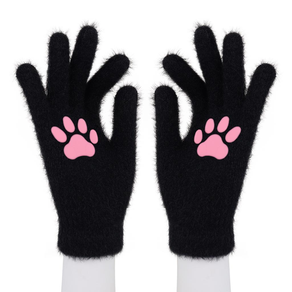 Animal claw gloves, silicone pads, short five-finger gloves, glue nails, comics exhibition cos ghost claw realistic props
