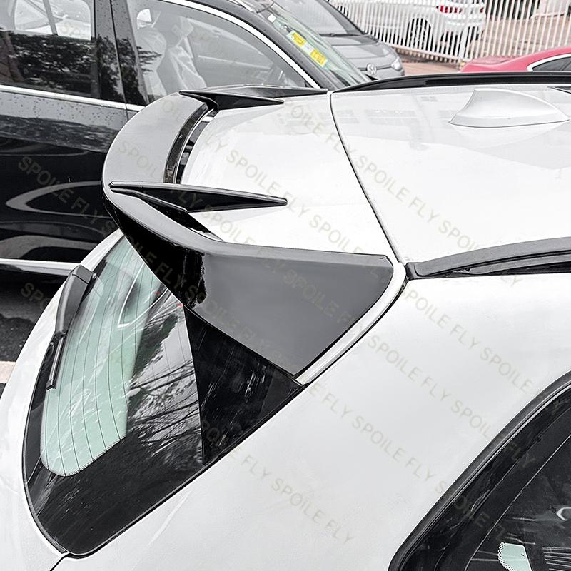 Для BMW X3 G45 20 20d 30e M50 2026 2026 Высококачественный АБС-пластик в стиле MP Задний Спойлер на Крышу Автомобиля и Центральное Спойлер-Крыло Глянцевый Черный