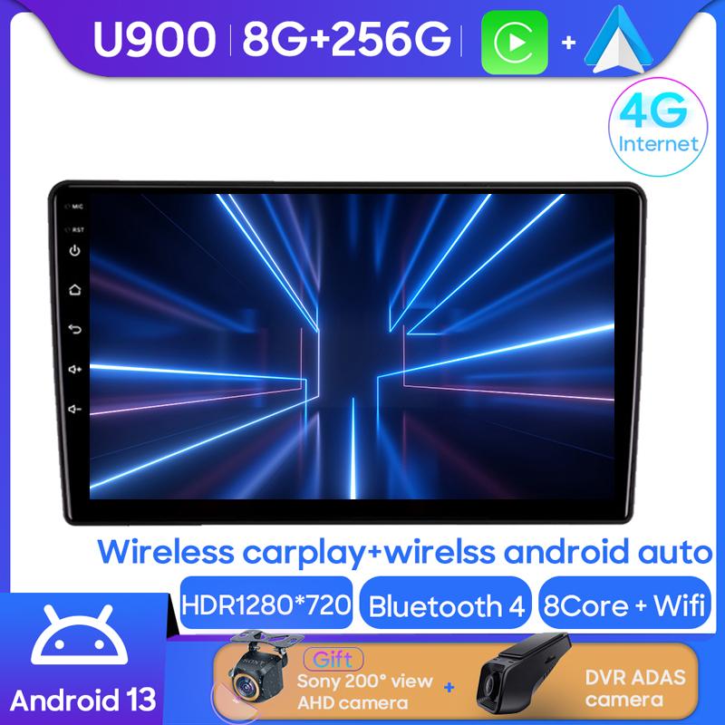 Android Мультимедиа Для Opel Vectra 3 C 2002 - 2008 Автомобильный Стерео Процессор Радио QLED Плеер Навигация Carplay Авто HDR Камера WIFI Экран