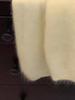 Women's Yellow Chick Plush V-Neck Sweater - Winter 2025 Style