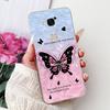 For Huawei Honor 5X GR5 2015 2016 KII-L21 L22 Elegant Floral Butterfly Phone Case For Honor5X KIW-L22 Soft Silicone TPU Cases