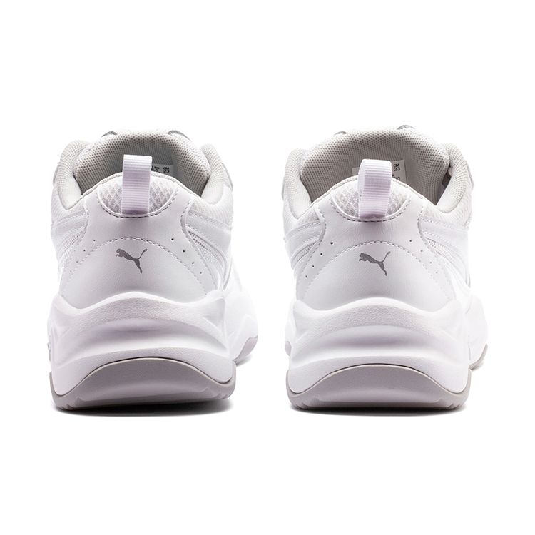 Puma Cilia Patent SL White Silver Women Sneakers Grey-Violet 372500-01