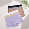 FINETOO 3pc Seamless Soft Boyshort Women's Panties Sexy Breathable Invisible Underwear Female Soild Comfortable Stretch Lingerie