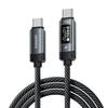TOOCKI TX111C4 2м PD 240 Вт OLED Цифровой Дисплей Кабель для Передачи Данных 480 Мбит/с Высокоскоростной Кабель для Зарядки с Чипом E-Marker для Ноутбука Телефона