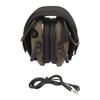 Noise Reduction Earmuffs Soft Padding Foldable Ear Protection Earmuff for Outdoor Use OD Green