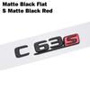 Car Tuning For Mercedes Benz AMG C Class W204 W205 C63 C63S Letter Logo 3D ABS Sticker Car Rear Trunk Emblem Nameplate Decals QX8