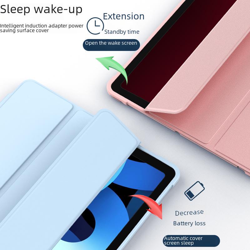 Защитный чехол для iPad 11 с гнездом для стилуса для 10,2-дюймовых Air3, Mini4/5, 2020 Pro (2025)